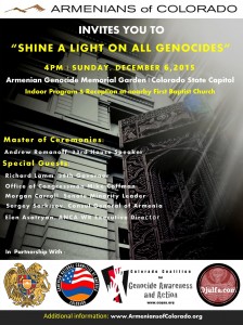 Dec 6 Shine a Light on All Genocides Flyer